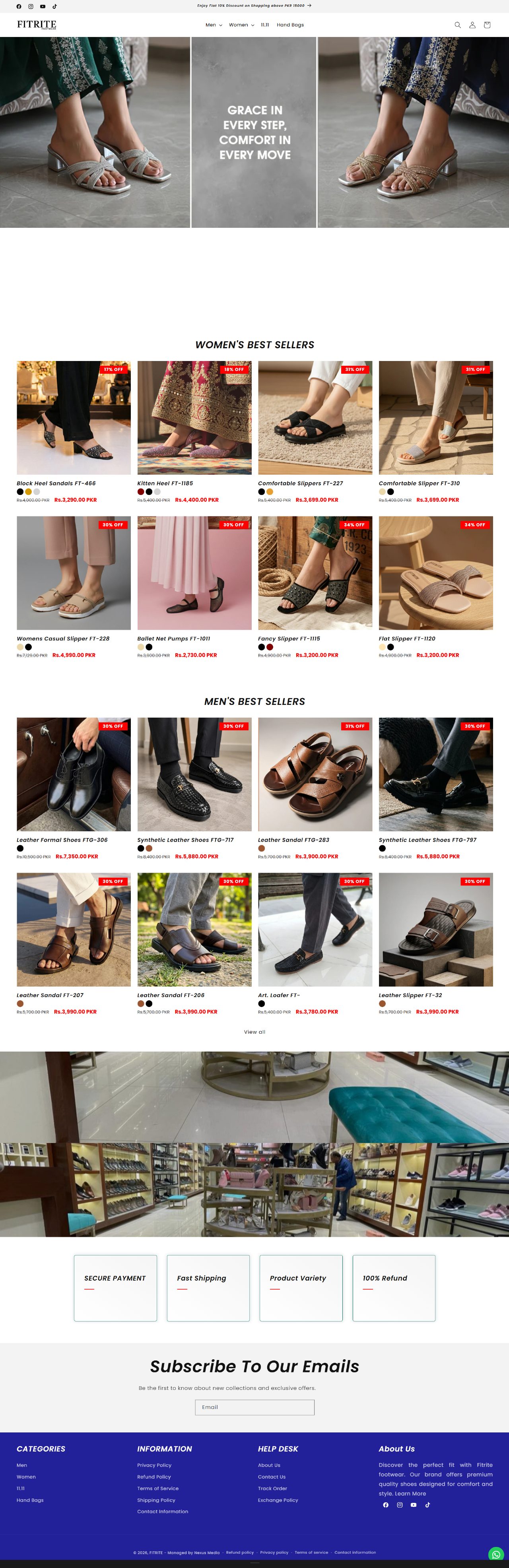FitRite website